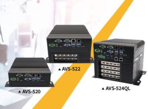 Serie AVS-52X de Box PC sin ventilador para aplicaciones de visión artificial