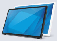 Monitores táctiles de 22 y 24” con acabado en color negro o blanco
