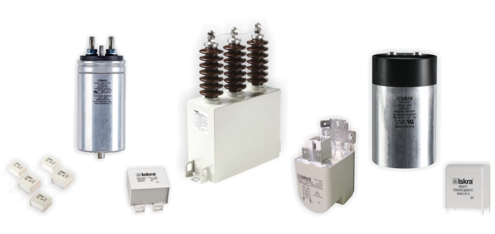 Condensadores para sistemas eléctricos en una amplia variedad de aplicaciones