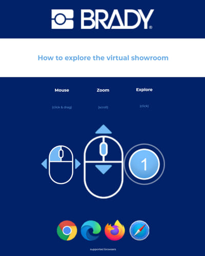 Brady presenta su oferta de productos y servicios en un “showroom” virtual