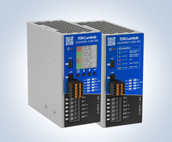 Módulos SAI-CC programables de 960 W para carril DIN