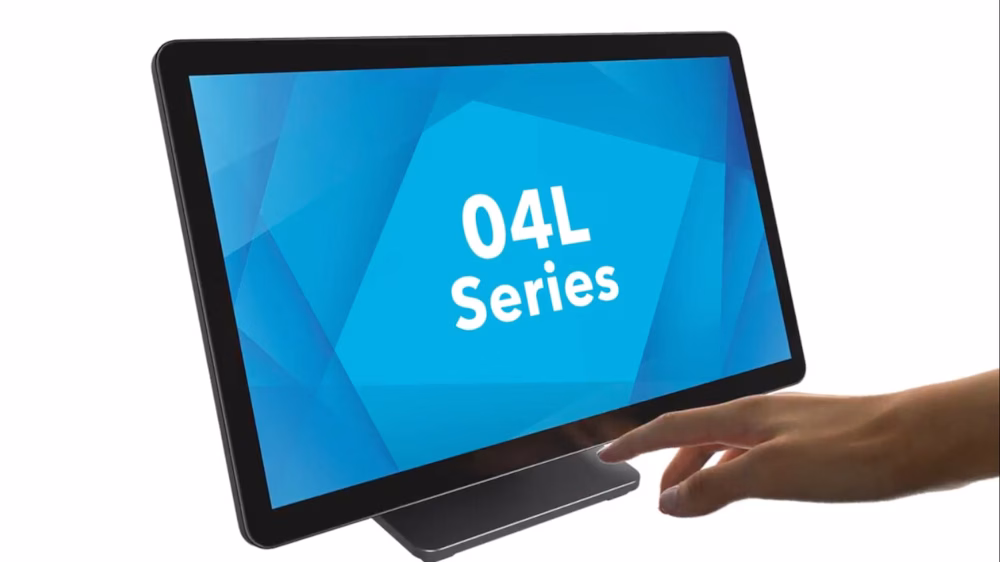 Monitores táctiles de 10.1, 13.3 y 15.6" para entornos comerciales e industriales