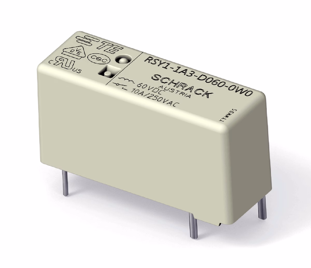 TE Connectivity amplía su oferta de relés SCHRACK con la serie RSY